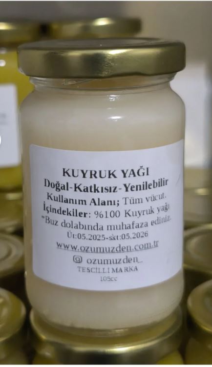 Kuyruk Yağı saf doğal 105ml